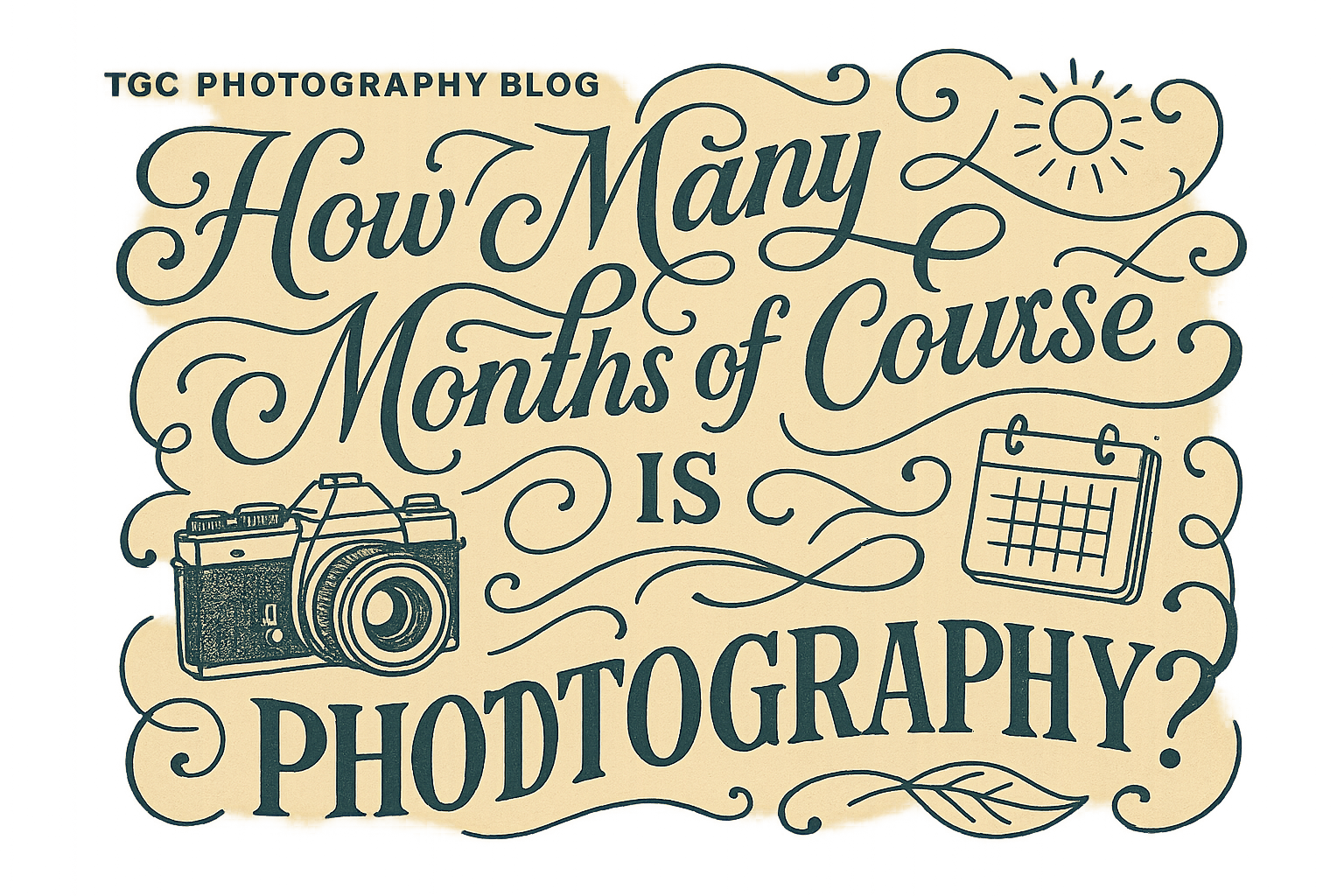 How Many Months of Course is Photography?